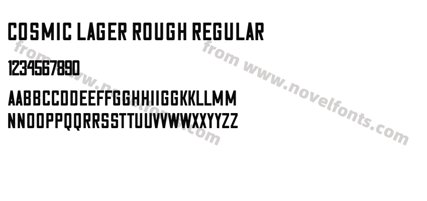 Cosmic Lager Rough RegularPreview