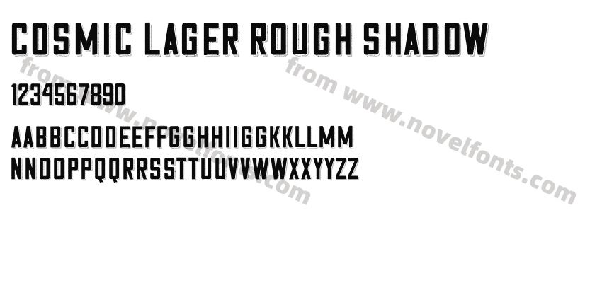 Cosmic Lager Rough ShadowPreview