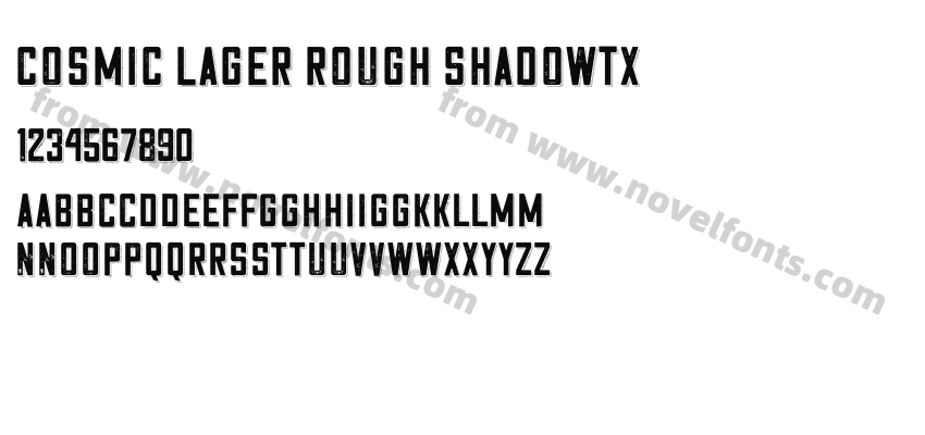 Cosmic Lager Rough ShadowTXPreview