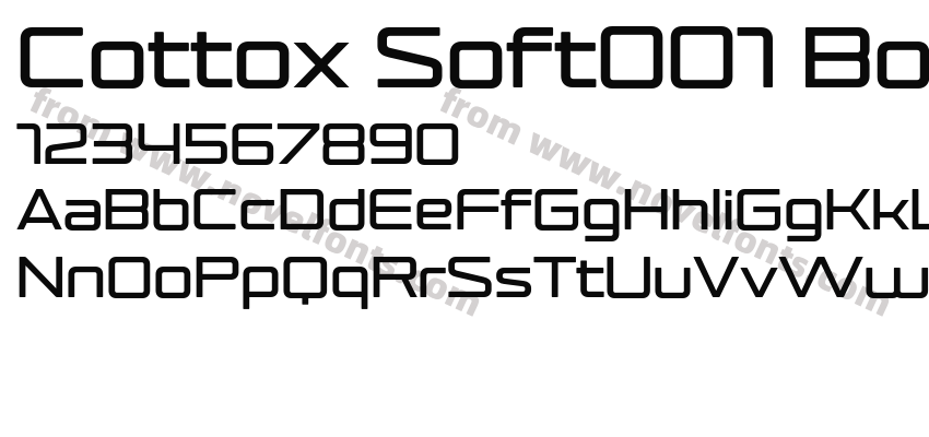 Cottox Soft001 BoldPreview