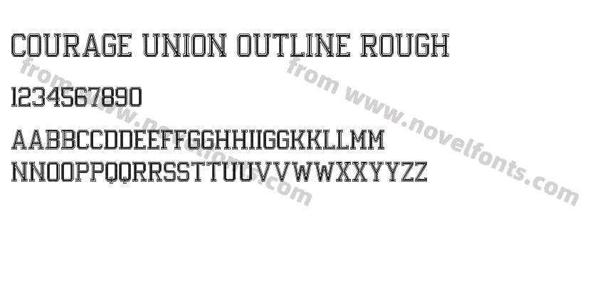 Courage Union Outline RoughPreview