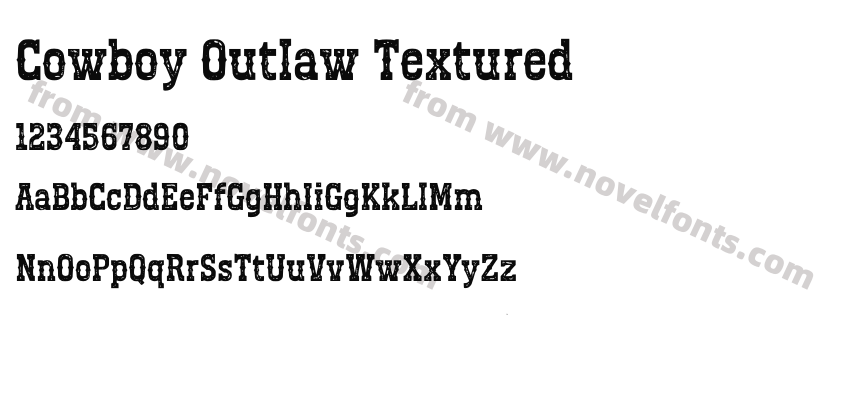 Cowboy Outlaw TexturedPreview