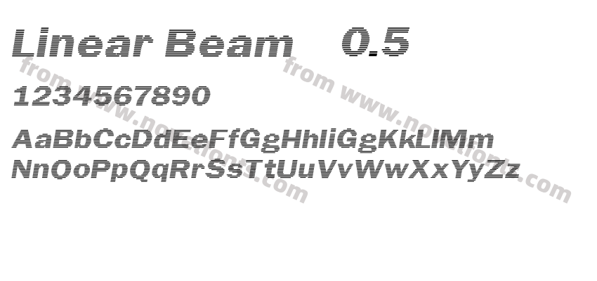 Linear Beam    0.5Preview