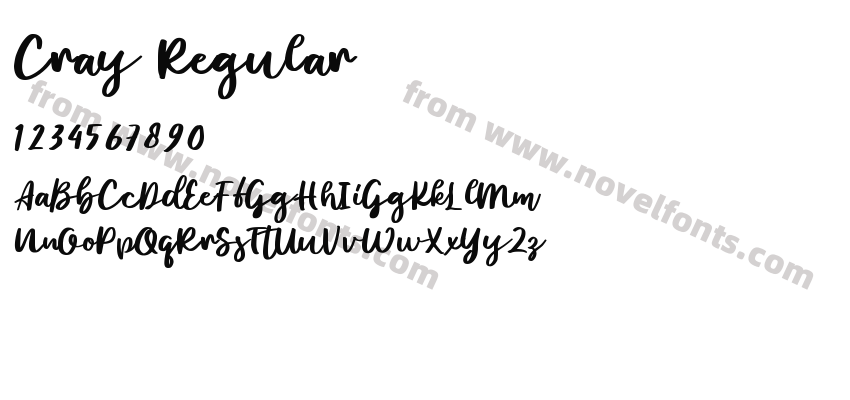 Cray RegularPreview