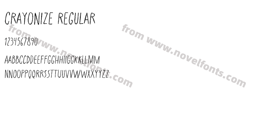 Crayonize RegularPreview