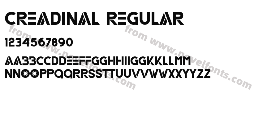 Creadinal RegularPreview