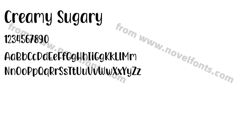 Creamy SugaryPreview