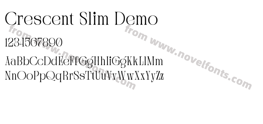 Crescent Slim DemoPreview