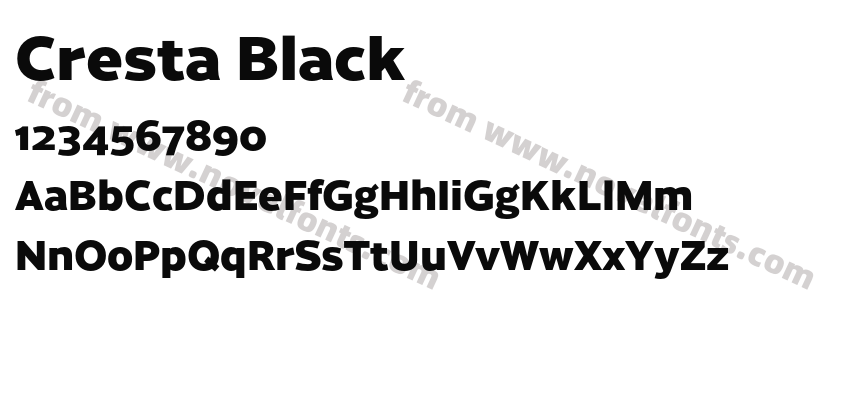 Cresta BlackPreview