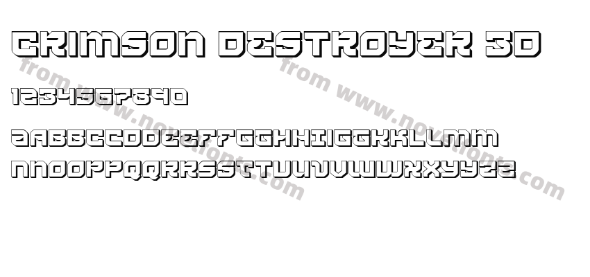 Crimson Destroyer 3DPreview