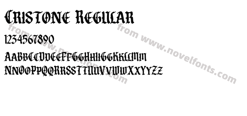 Cristone RegularPreview