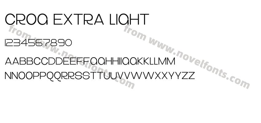 Crog Extra LightPreview