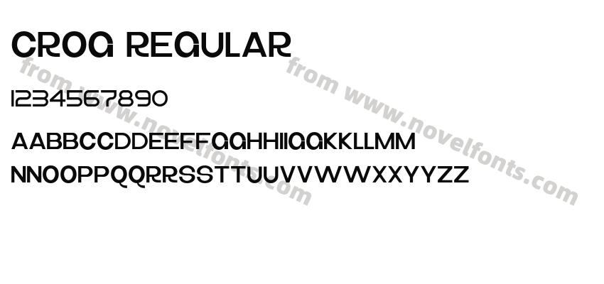 Crog RegularPreview
