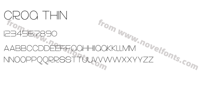 Crog ThinPreview
