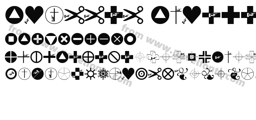 Crosses Circles EtcPreview
