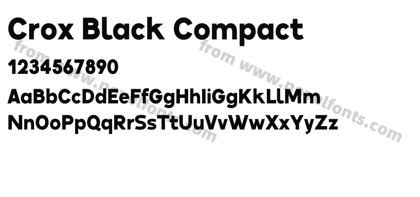 Crox Black CompactPreview