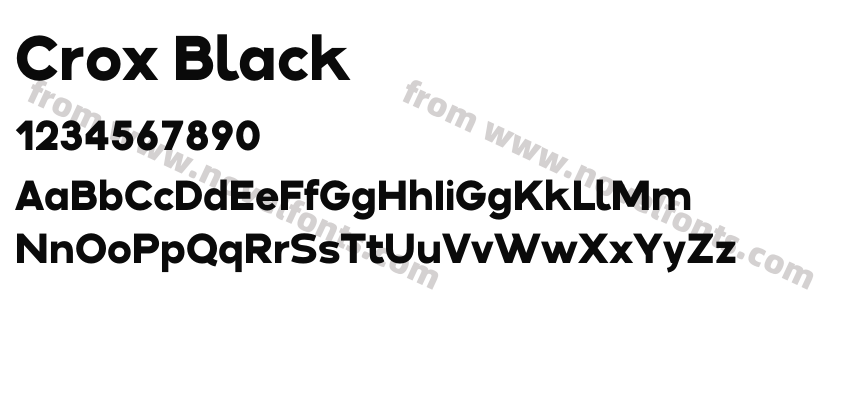 Crox BlackPreview