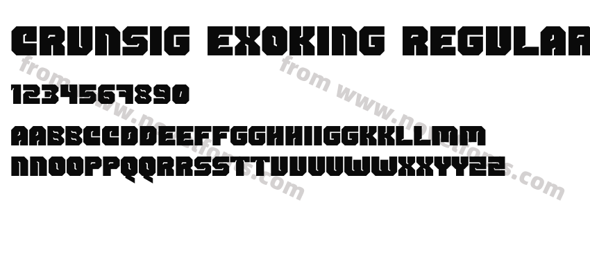 Crunsig Exoking RegularPreview