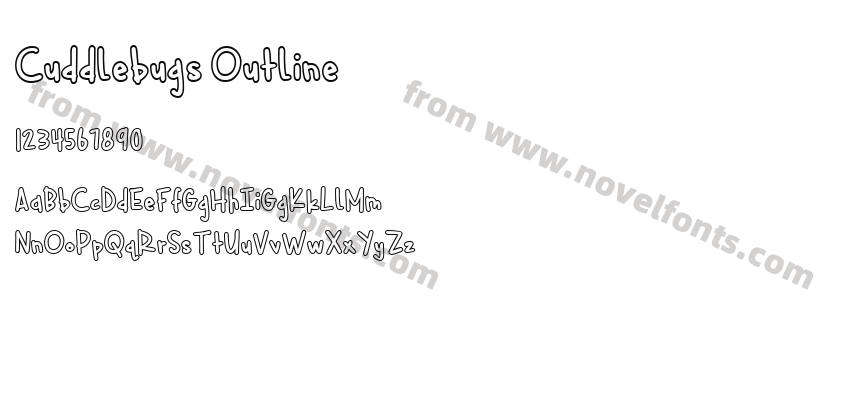Cuddlebugs OutlinePreview