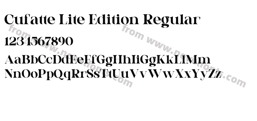 Cufatte Lite Edition RegularPreview