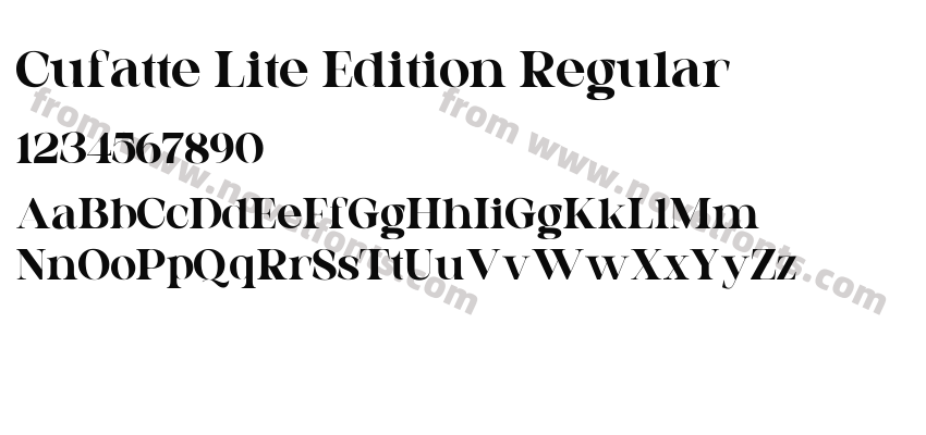 Cufatte Lite Edition RegularPreview