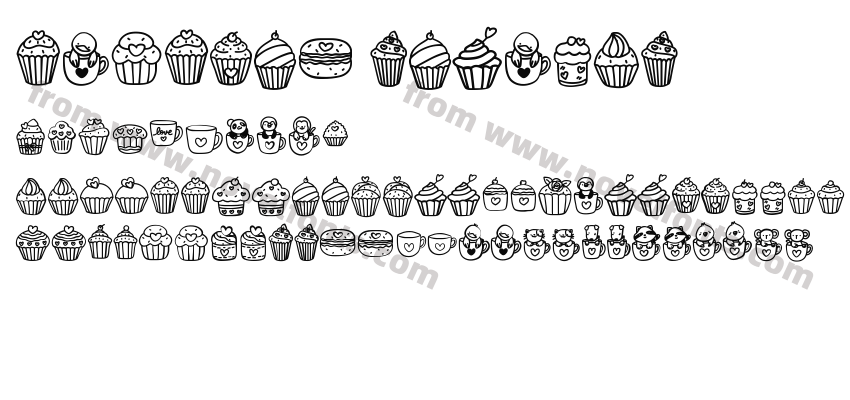 Cupckes RegularPreview