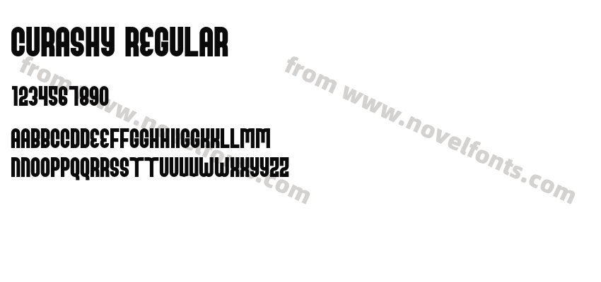 Curashy RegularPreview
