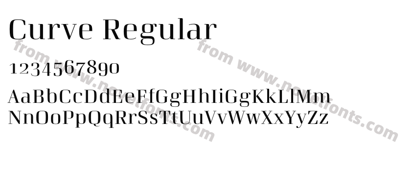 Curve RegularPreview
