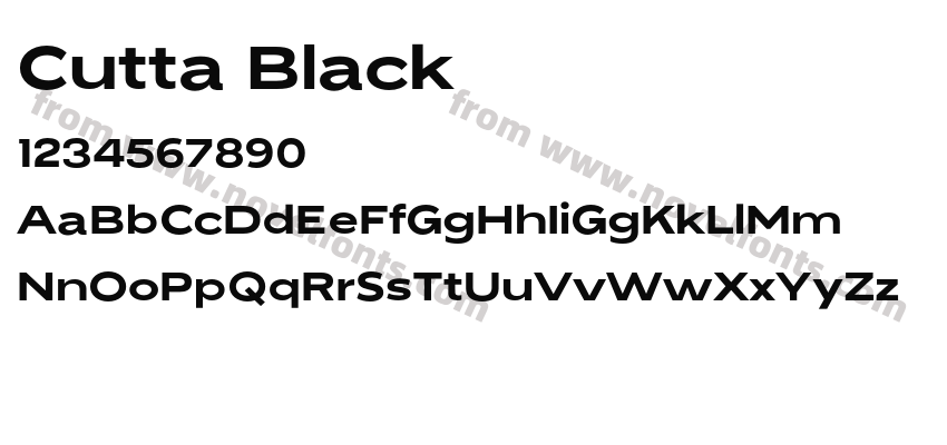 Cutta BlackPreview