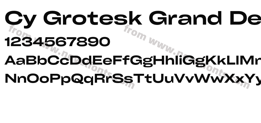 Cy Grotesk Grand DemiPreview