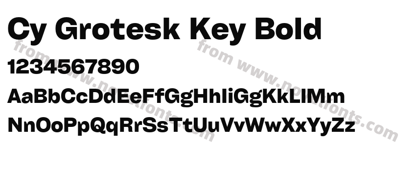 Cy Grotesk Key BoldPreview