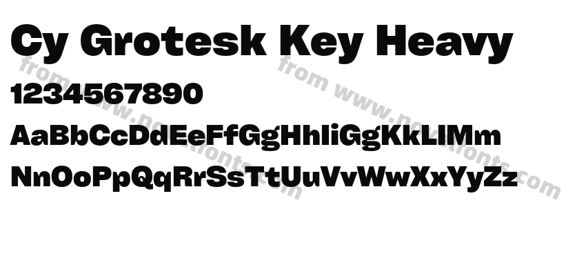 Cy Grotesk Key HeavyPreview