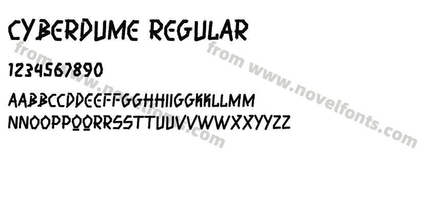 Cyberdume RegularPreview