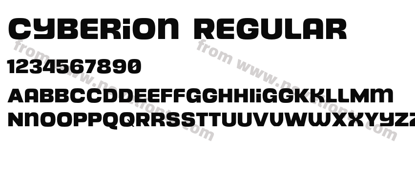 Cyberion RegularPreview