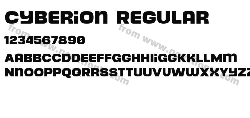 Cyberion RegularPreview