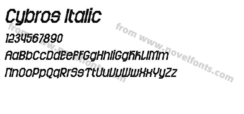 Cybros ItalicPreview
