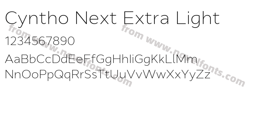 Cyntho Next Extra LightPreview