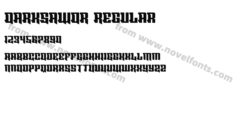 DARKSAWOR RegularPreview
