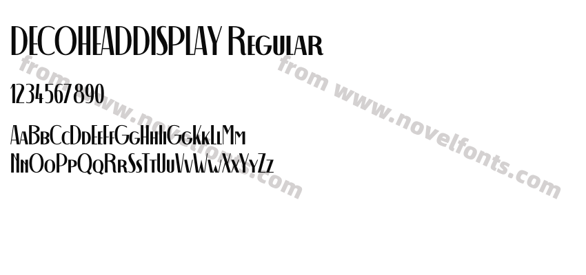 DECOHEADDISPLAY RegularPreview