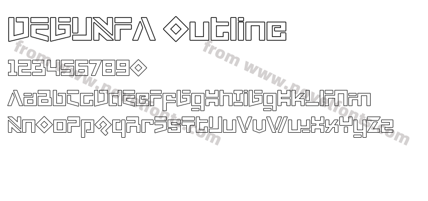 DEGUNFA OutlinePreview