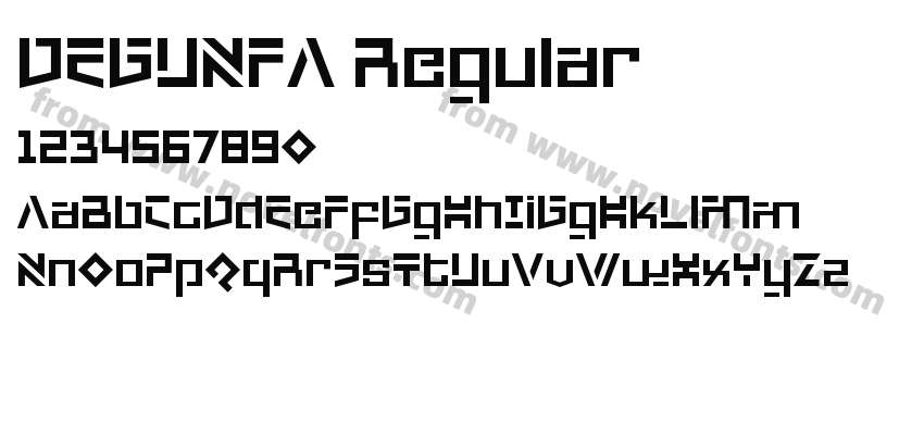 DEGUNFA RegularPreview