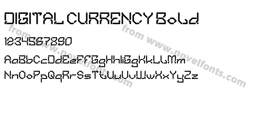 DIGITAL CURRENCY BoldPreview