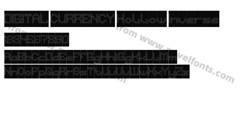 DIGITAL CURRENCY Hollow InversePreview