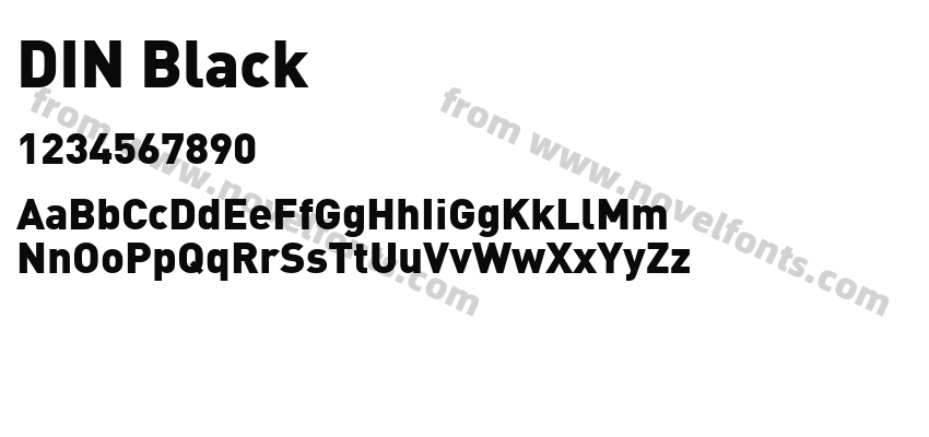 DIN BlackPreview