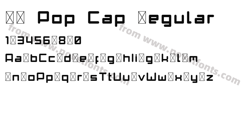 DM Pop Cap RegularPreview