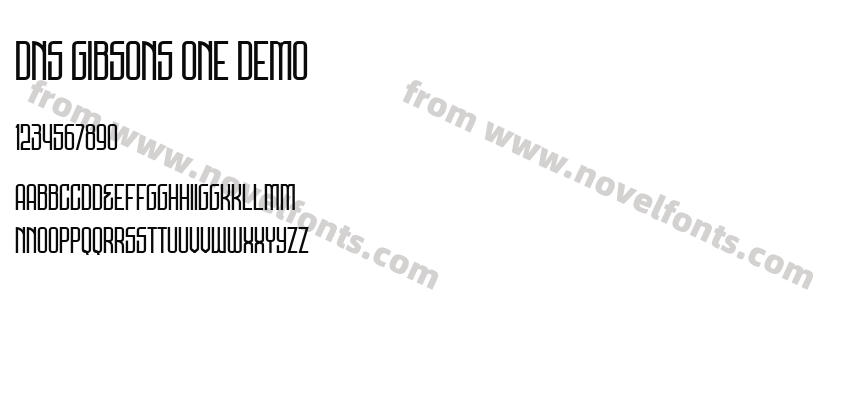 DNS Gibsons One DemoPreview