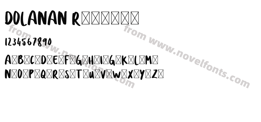 DOLANAN RegularPreview