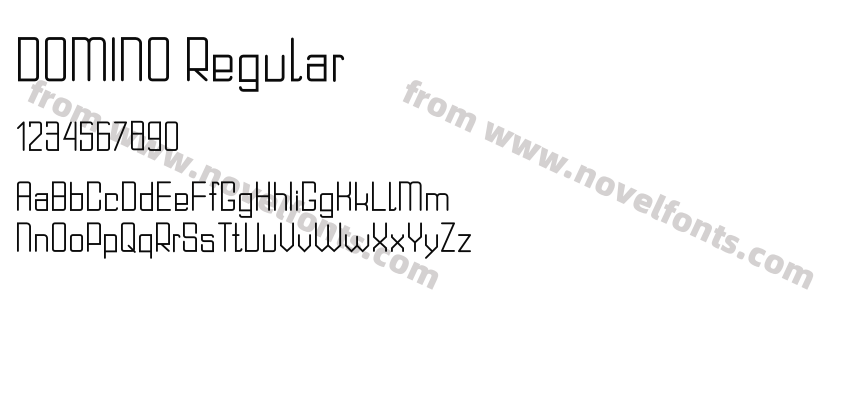 DOMINO RegularPreview