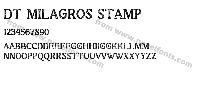 DT Milagros StampPreview