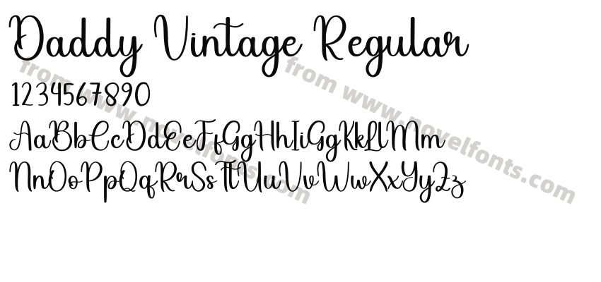 Daddy Vintage RegularPreview
